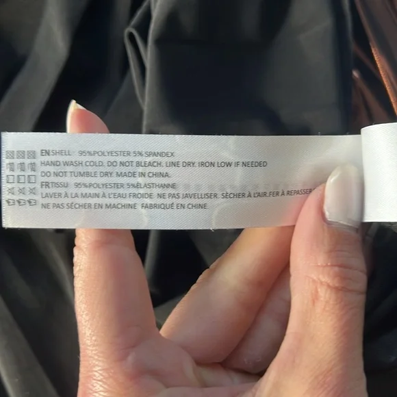 Bronze Metallic Pleated Maxi Skirt - Picture 4 of 6